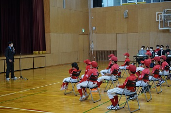 令和4年度 芝園スポーツ少年団入団式